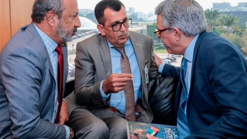 Ministro de Relações Institucionais de Lula recebe apoiador do Hamas no Planalto